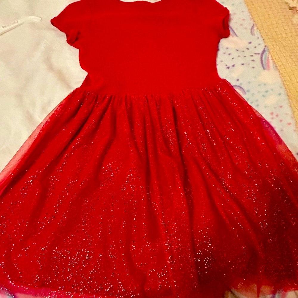 Cat & Jack Red Knit Dress